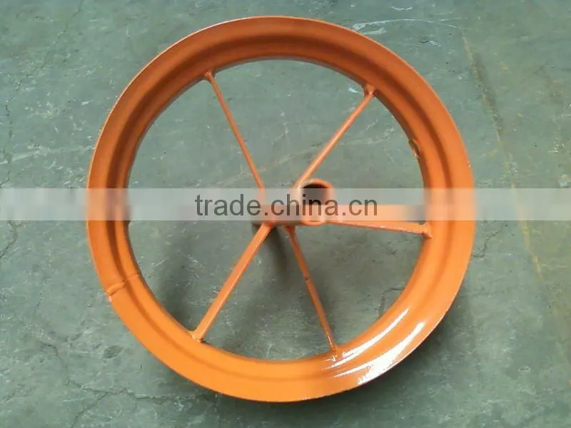 spare parts/wheelbarrow trays parts (wheel rim)
