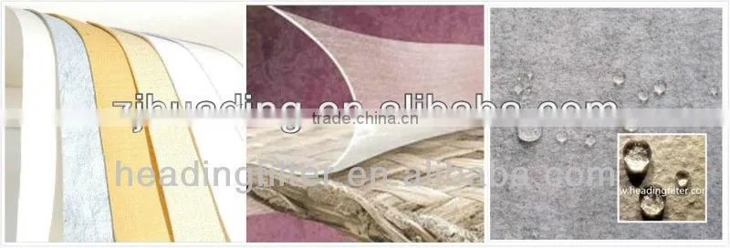 fiberglass filter media for high tempreature resistance industry