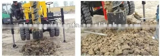 Most popular piling rig ,Three-walking ways, HF-360 auger water well drilling rig