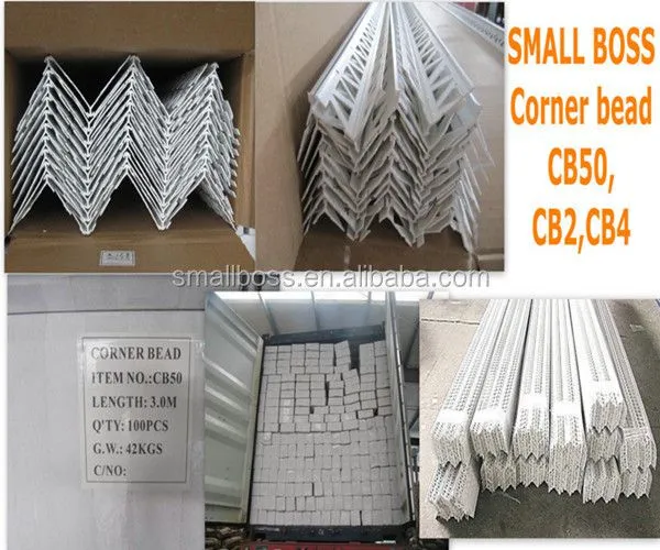 PVC Corner Bead With Mesh Wall protection