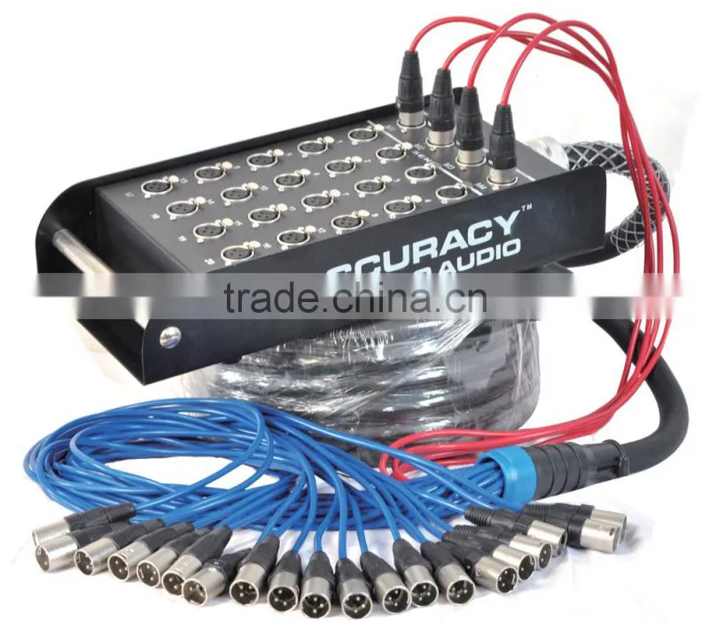 Professional 40 Channel XLR Audio Snake Cable BS01-3208X-30M