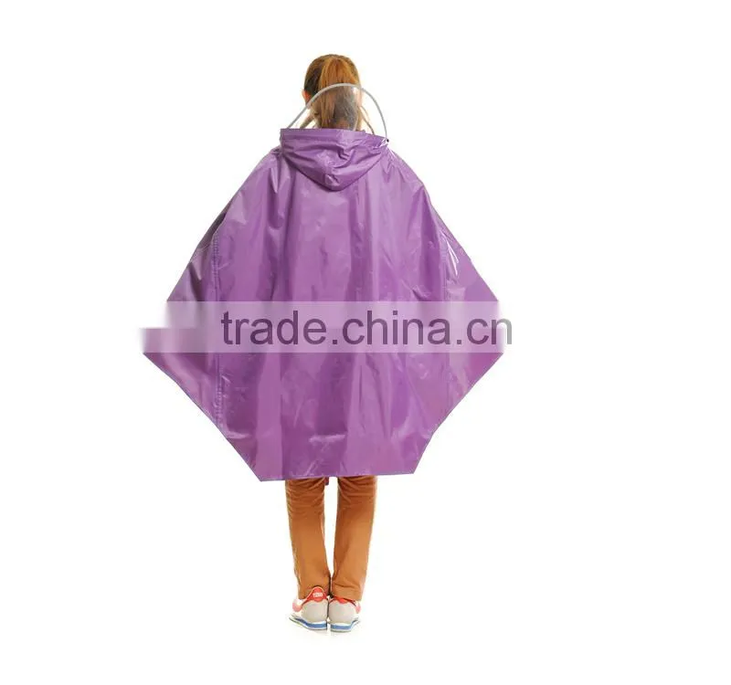 2013 fashion oxford material rain poncho for bike