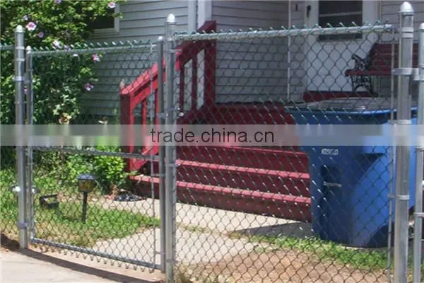 Hot dipped galvanized detention facility fencing
