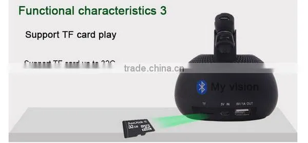2014 unique nfc pocket bluetooth speaker