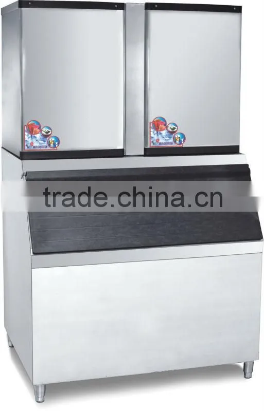 CE proved 700KG conmecial industrial ice cube maker, ice maker