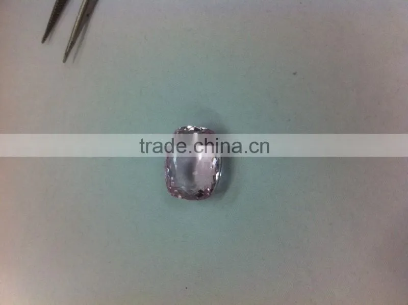Cushions of Pink Morganite Gemstones