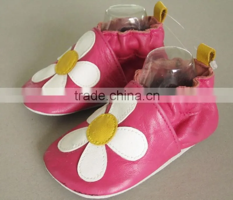 Baby shoes barefoot walking kids rubber sole shoes