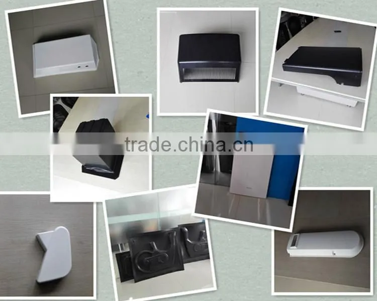 vacuum forming thick blister clear plastic cover/clamshell PVC tray
