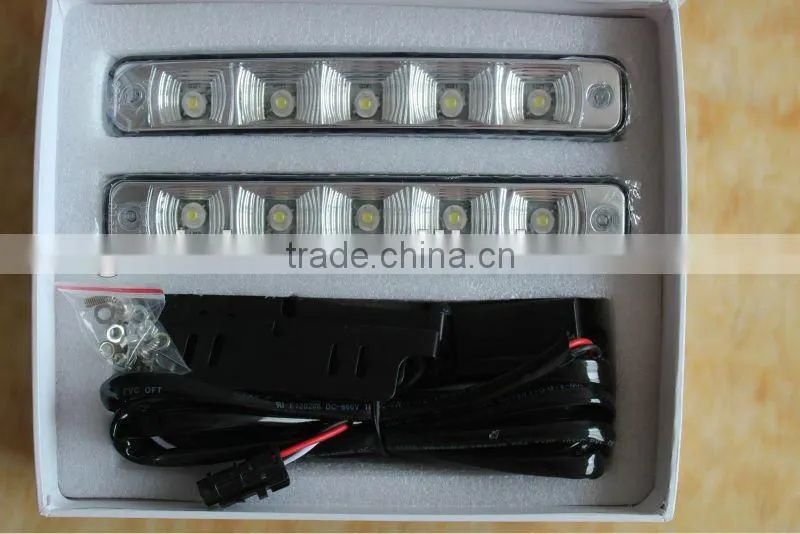 e-mark approved high power led daytime running light