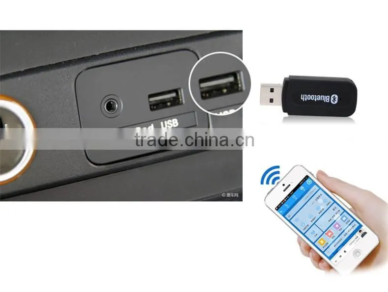 Mini Wireless 3.5mm Bluetooth Audio Receiver for Music Players