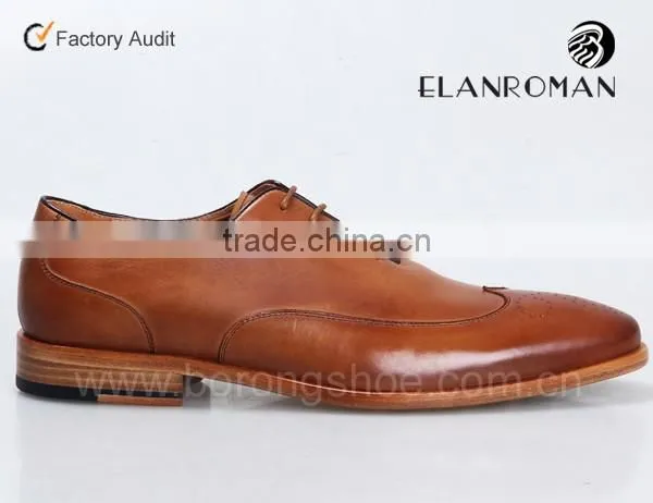 2016 top quality men leather shoe oxford shoes wholesale manufacturer