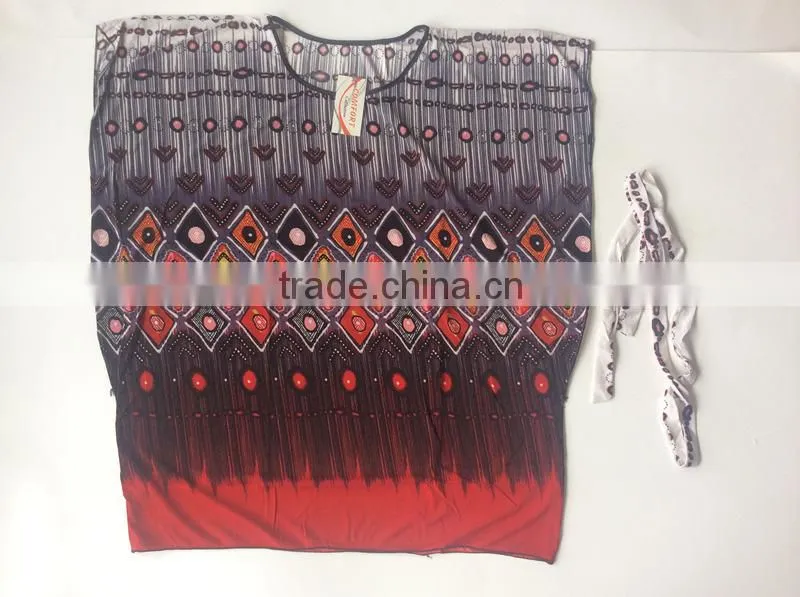 2015 Fashion Design Dice Pattern Casual Blouse