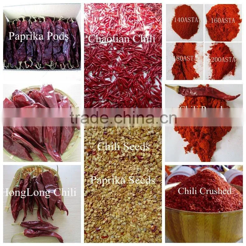Sweet Whole Paprika Pods Table Paprika