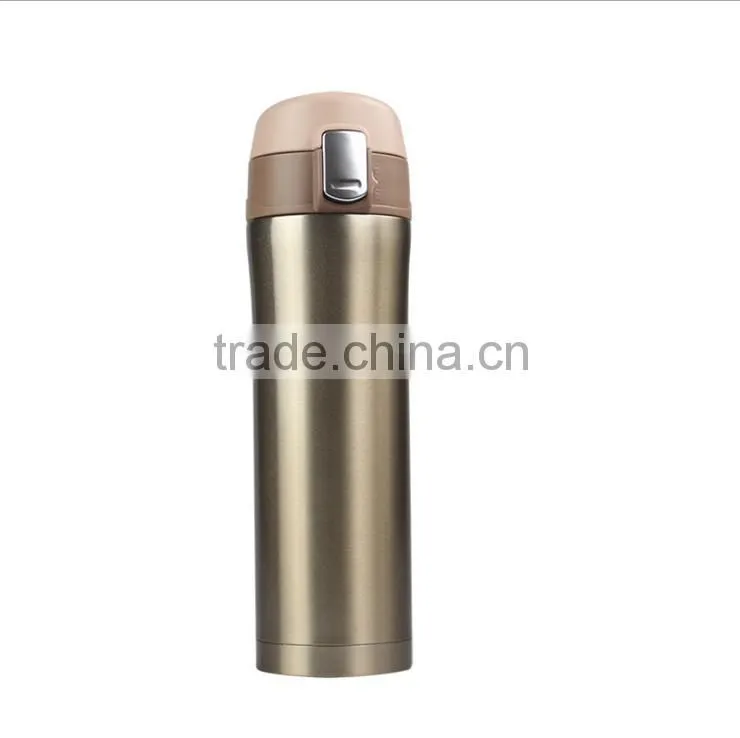 stainless steel hot water bottle with lock lid