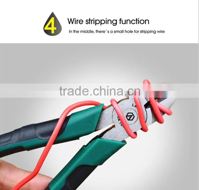 Cr V multifunction diagonal cutting pliers needle nose pliers