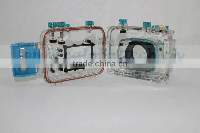 underwater 40M waterproof camera case for Conon S100