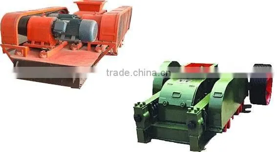 double roller breaker with higb quality for clay brick machine
