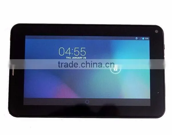 Wholesale 7 inch Android 4.4 Quad Core 512MB+4GB Wifi Two Camera 2G Calling Phone Android Tablet