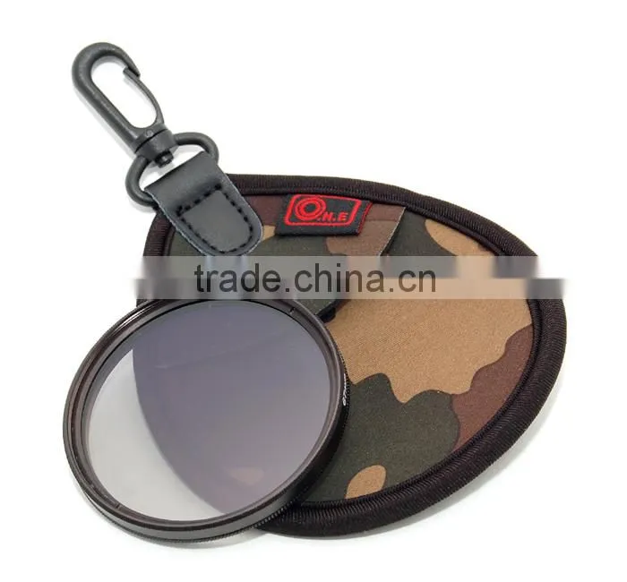 JJC Neoprene Sizes Up to 77mm Case Bag Pouch Cover Protector Lens Filter