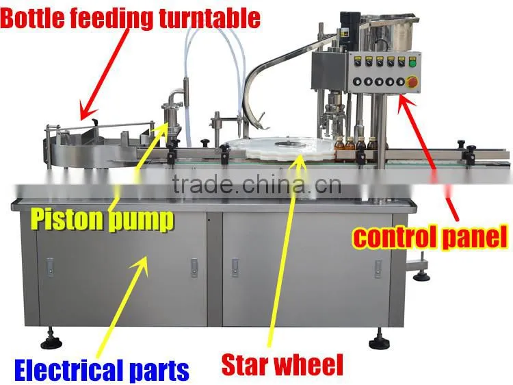 Trade assurance supplier liquid filling machine,glass bottle filling machine
