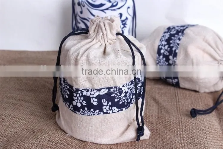 2015 hot selling cotton sling tea bag