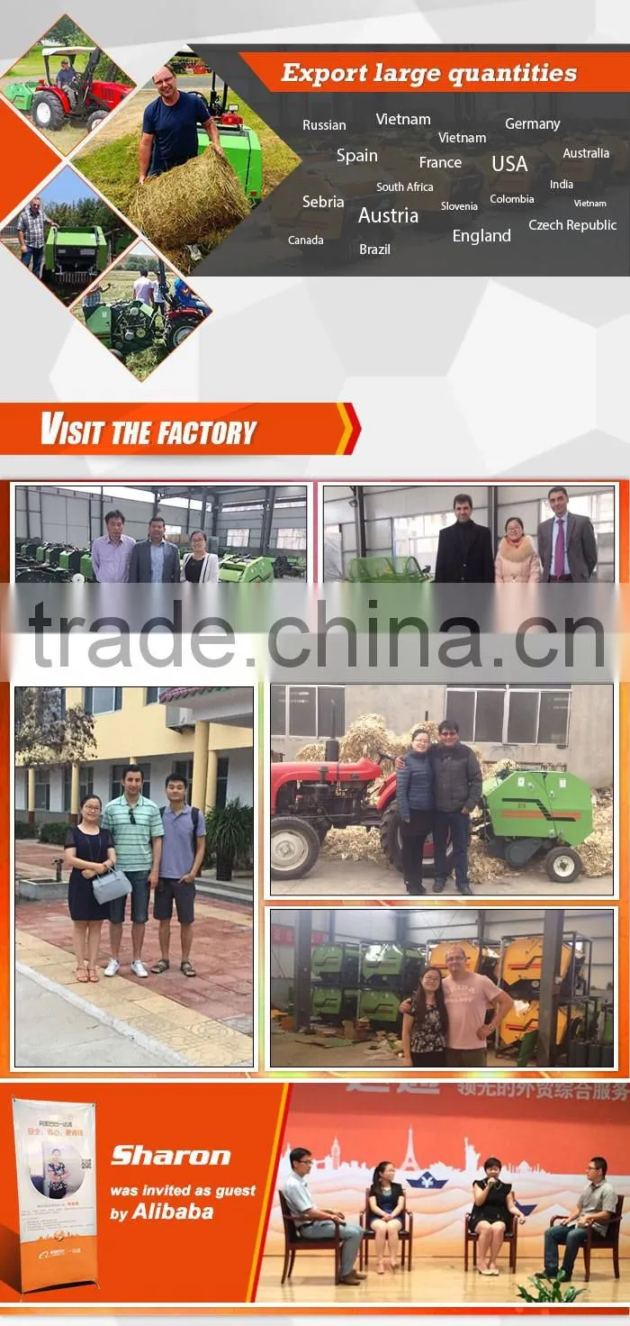 Made In China Grass And Straw Small Hay Baler