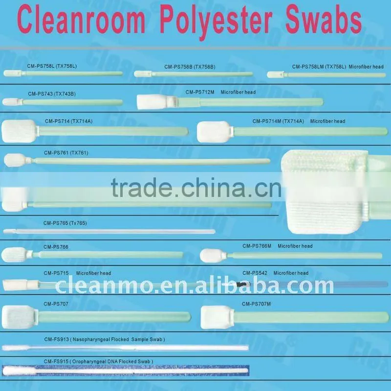Substitution for ITW Texwipe TX761 Alpha Swab