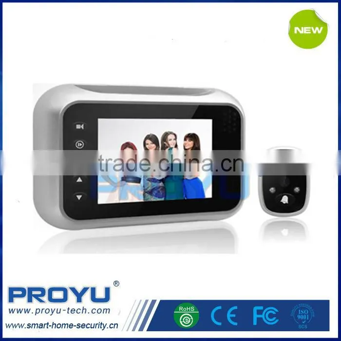 Home Security 3.5inch LCD Color Digital TFT Memory Door Peephole Viewer Doorbell Security Camera
