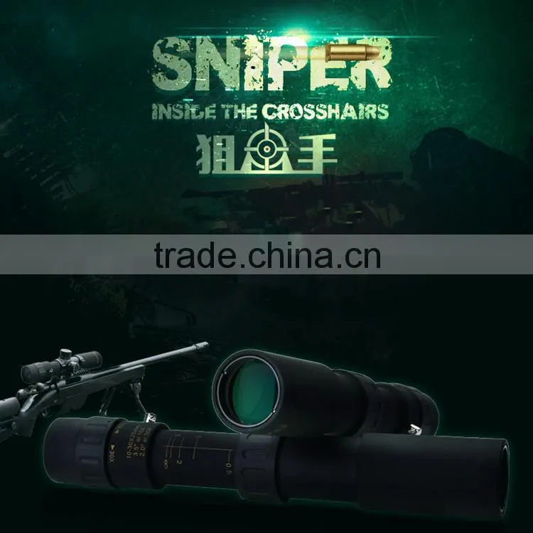 Professional 10-30x Zoom Monocular Telescope