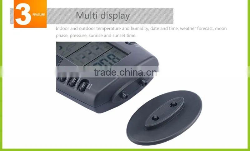 professional wireless 433mhz weather station paired max 4 sensors