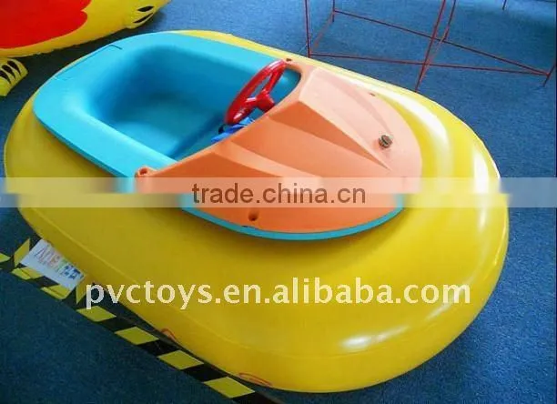 inflatable electric kiddie duck inflator bumper boat with timer and music player