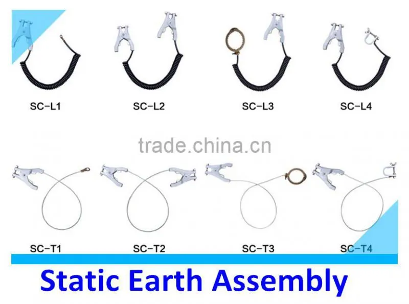 6085 Earthing clamp for static discharge