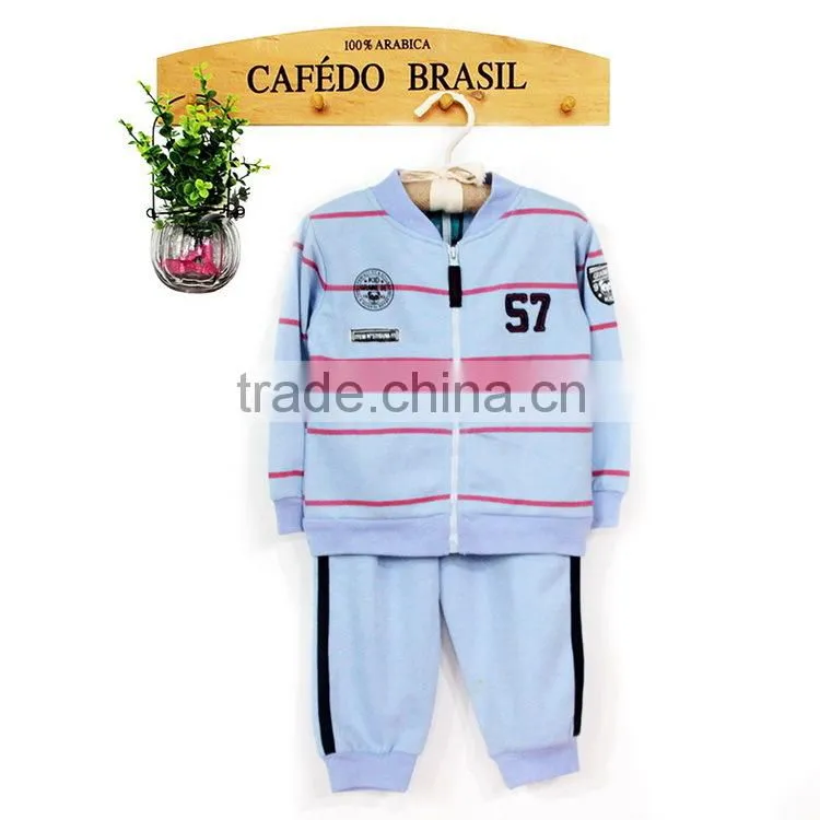 Winter soft children's Warm kids clothing set