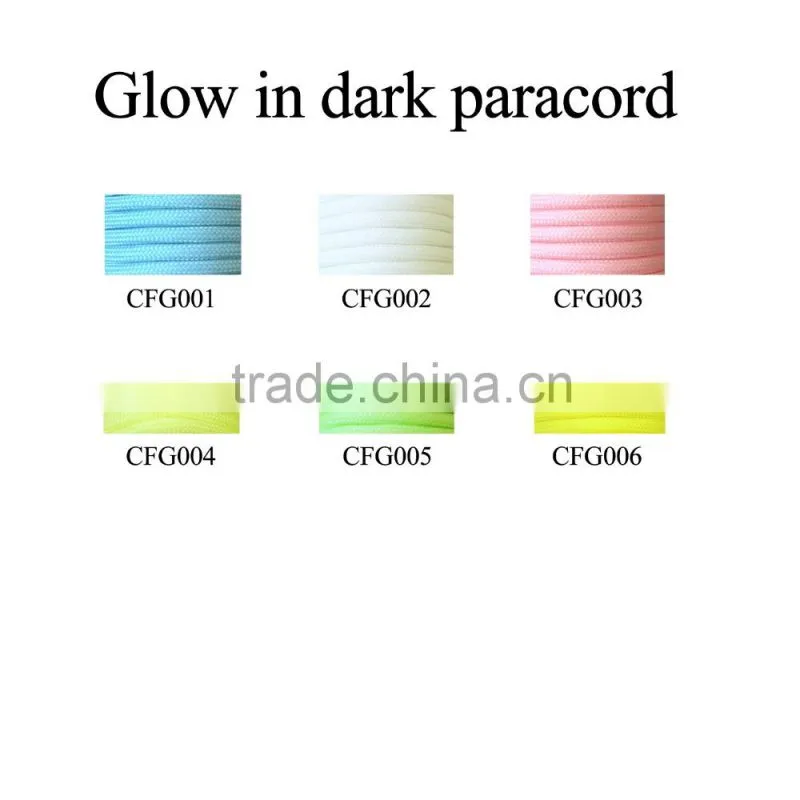 Most popular glow in dark paracord for outdoor sports