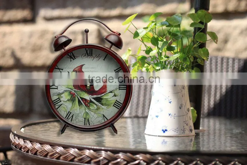 Vintage home decor small digital clock with high quanlity