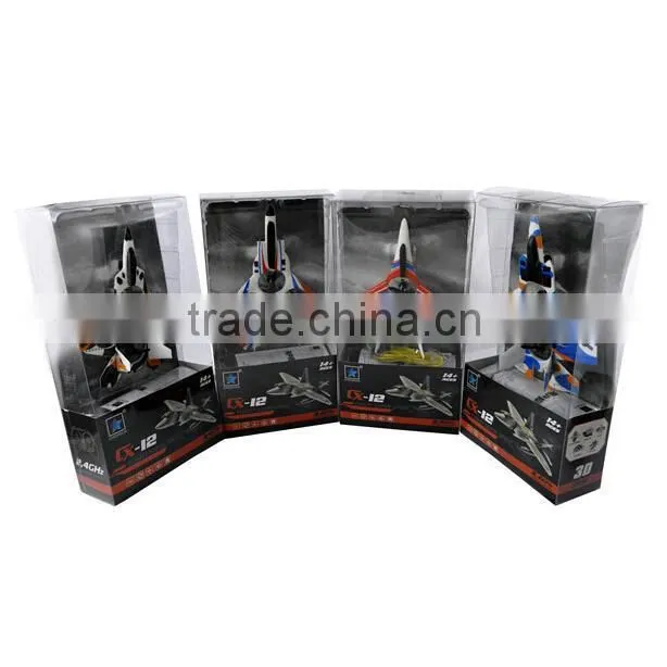 CX-12 f15 rc plane wholesale RC airplane with light