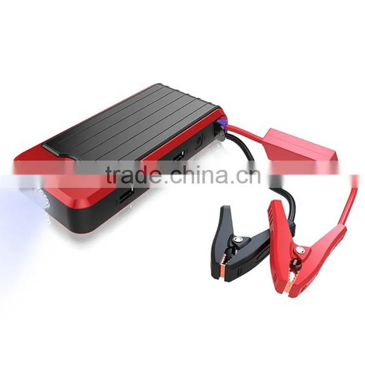 Wholesale mini car jump starter charger booster power bank 12000mah real capacity