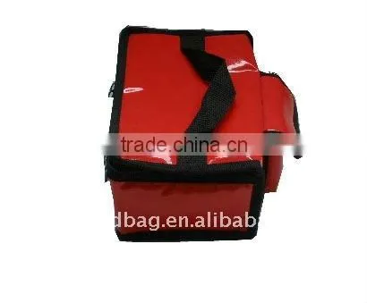 red lunch bags