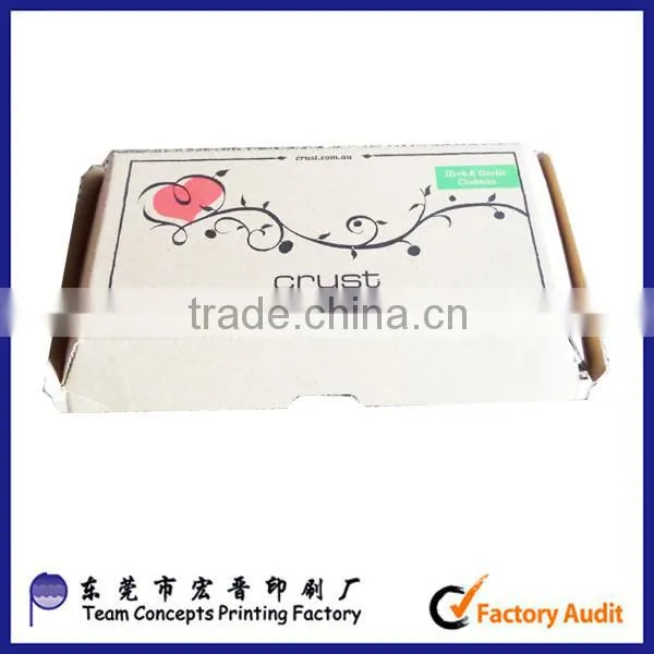 cheap recycled brown kraft paper food box wholesale