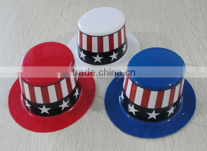 America flag glitter cowboy hat