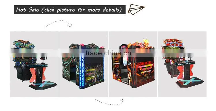 Arcade shooting game gun shooting video arcade game machine