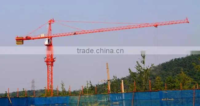 Certified max load 8t the tower crane