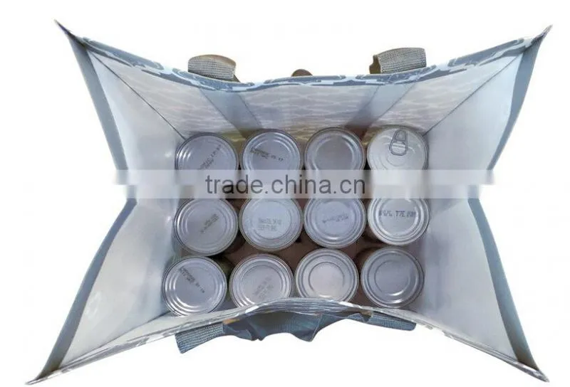 Folding reusabl large capacity non-woven shopping bag