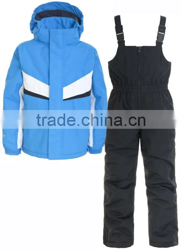 Colorful children ski suit kids ski wear