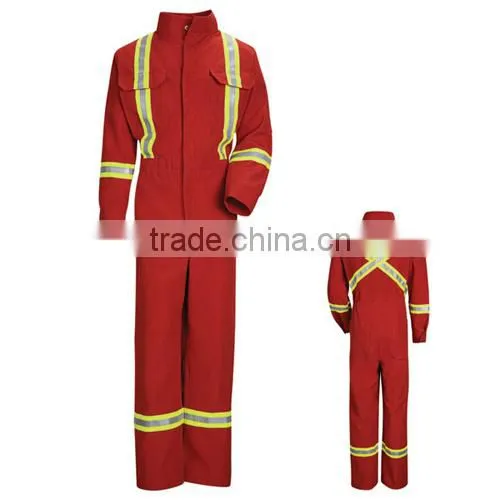 Cotton blue work wear for oil and gas