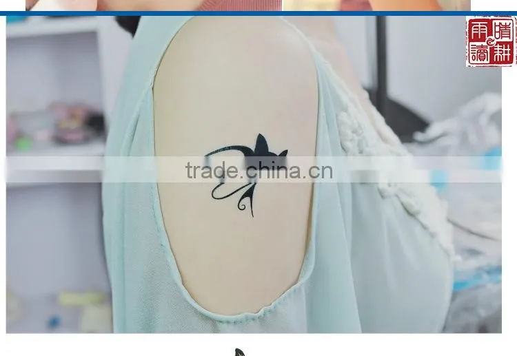 2015 best-selling sex girl tattoo sticker