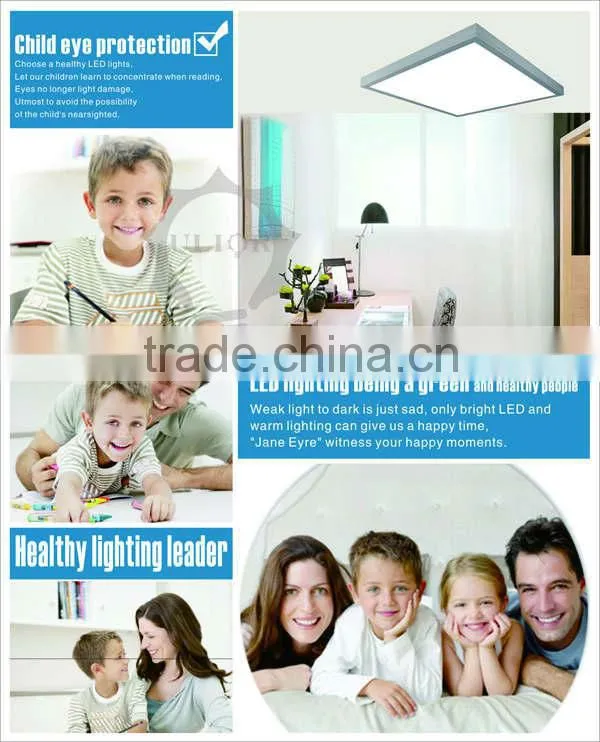 Double side CE ROHS FCC DLC UL 600x600 lighting panel light led