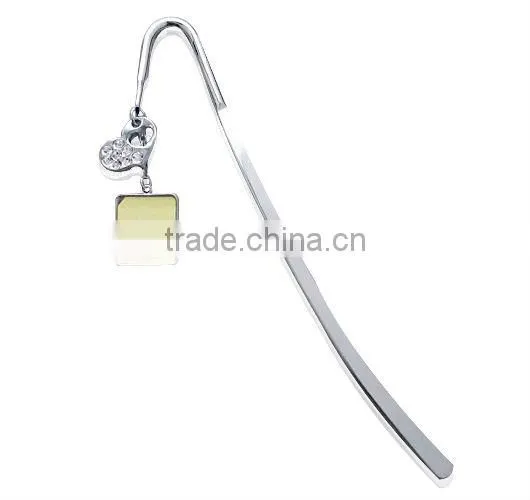 Promotional metal bee shaped bookmarks