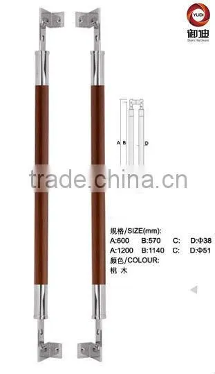 classical big glass door pull handles