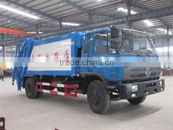 wheelbase 3300 KAMA small compactor garbage truck for sale